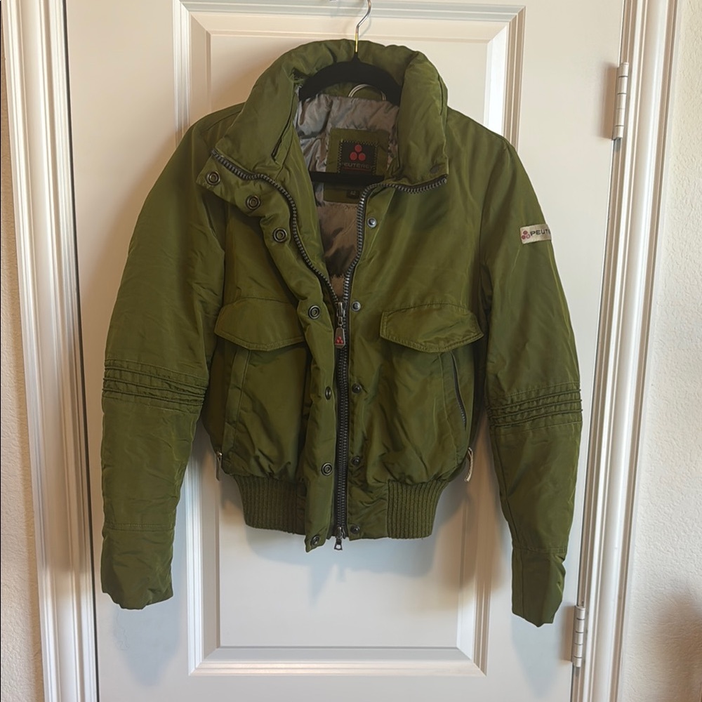 Green Down Jacket - image 1